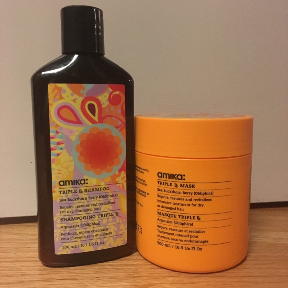 AMIKA Triple RX Shampoo & Conditioning Mask
